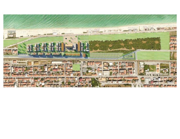 Un'immagine del progetto urbanistico 