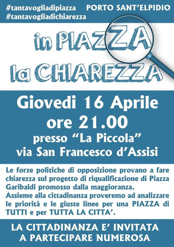 chiarezzainpiazza